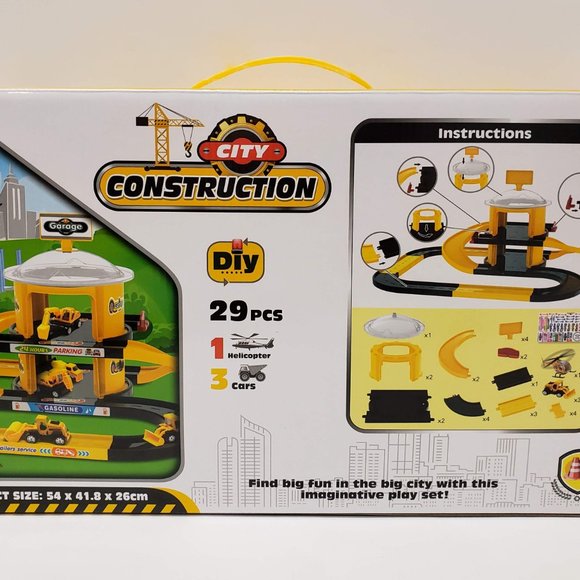 New Construction Trucks Play Set - Picture 2 of 14